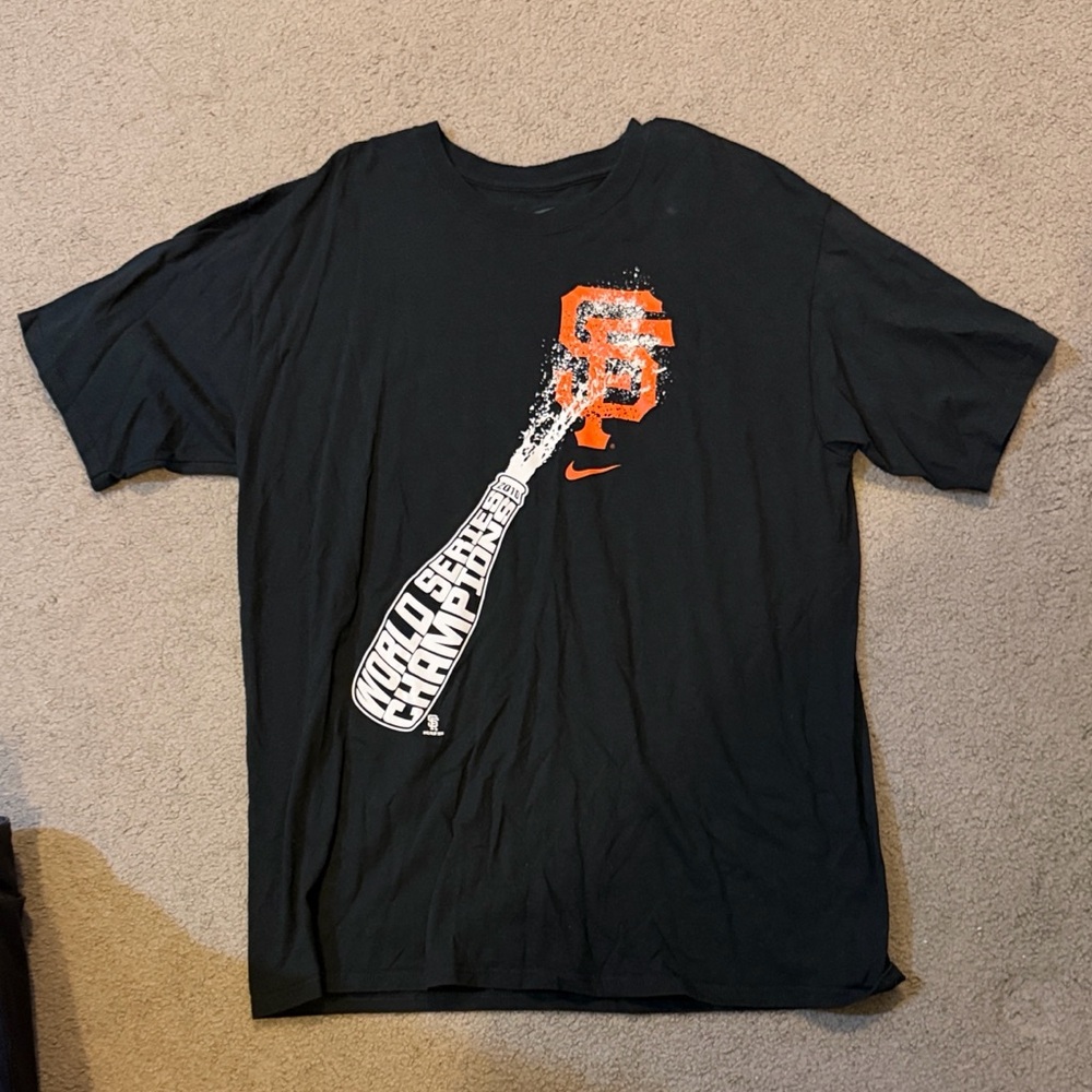 Nike 2010 World Series Giants Celebration Tee XL